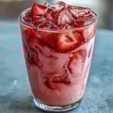 Pink Starburst Refresher Drink