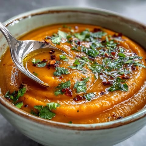 Carrot, Celeriac and Chilli Soup