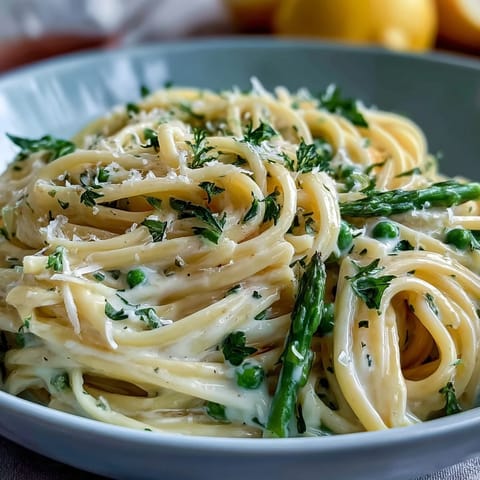 Lemon Butter Pasta Peas