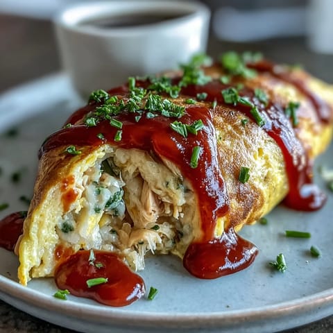 Japanese Omurice with fluffy eggs and ketchup rice, comfort food perfection.
