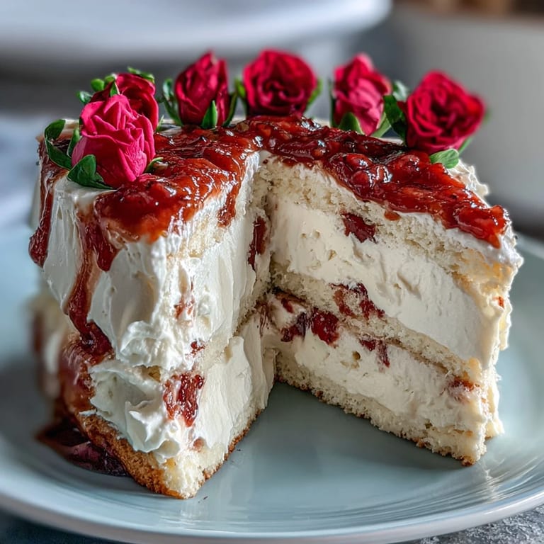 Elegant vanilla sheet cake topped with smooth buttercream and handcrafted buttercream roses, a stunning centerpiece for any graduation party.