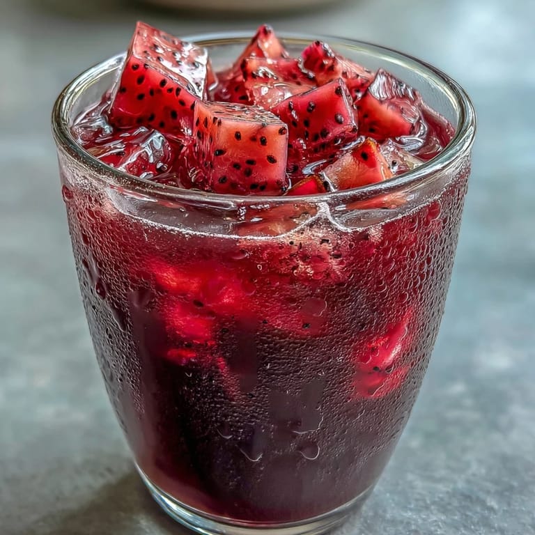 Refreshing homemade Starbucks copycat drink with sweet mango, dragonfruit, and a splash of lime for a tangy twist.
